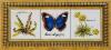 Бабочки - триптих, размер 10х30 см