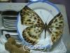 Тарелка 32 см, из коллекции "Бабочки на стене" № 1 , 3500 рублей