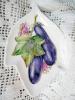 Тарелка - салатник "Вкусный баклажан", 14 см