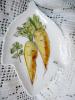 Тарелка - салатник "Вкусная морковь", 14 см