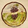 Тарелка "Прованс - черный виноград", 32 см, 3500 рублей
