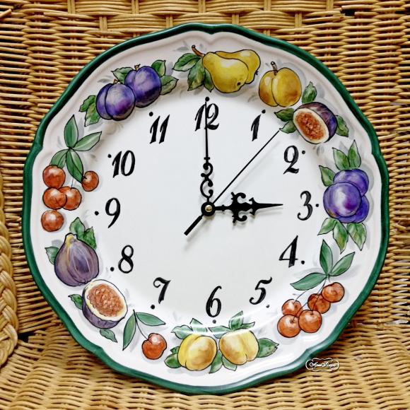 Часы "Сочные фрукты" , 28 см  