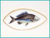Тарелка " Рыба " № 2 , 14 х 21 см