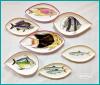 Коллекция тарелок на стену " Четверг - рыбный день", 7 шт. 