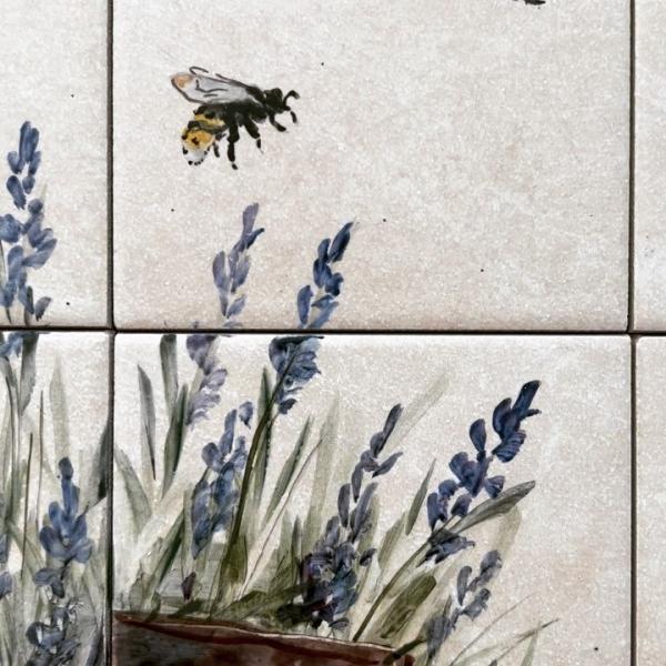 панно плитка прованс пчела